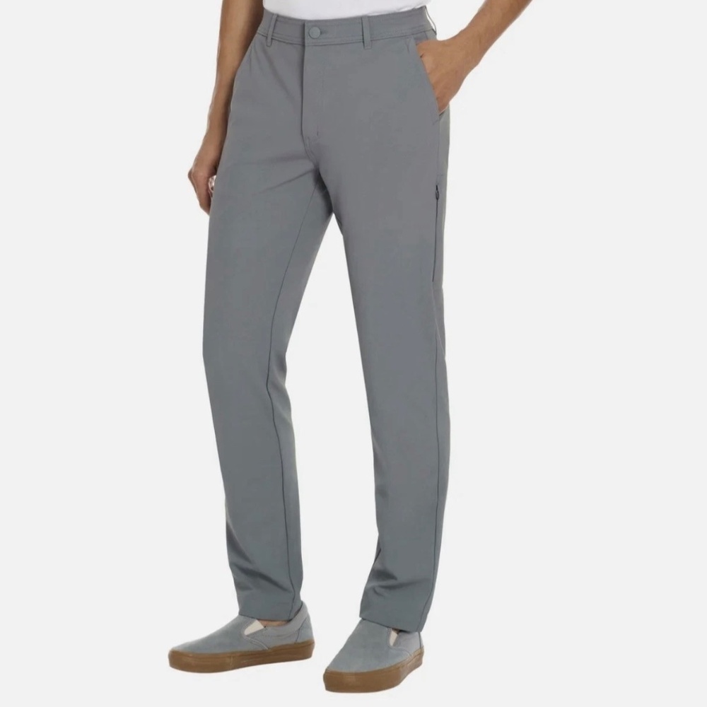Hurley Men's Performance Stretch Pants Water Repellent Zip Pockets Quick Ship